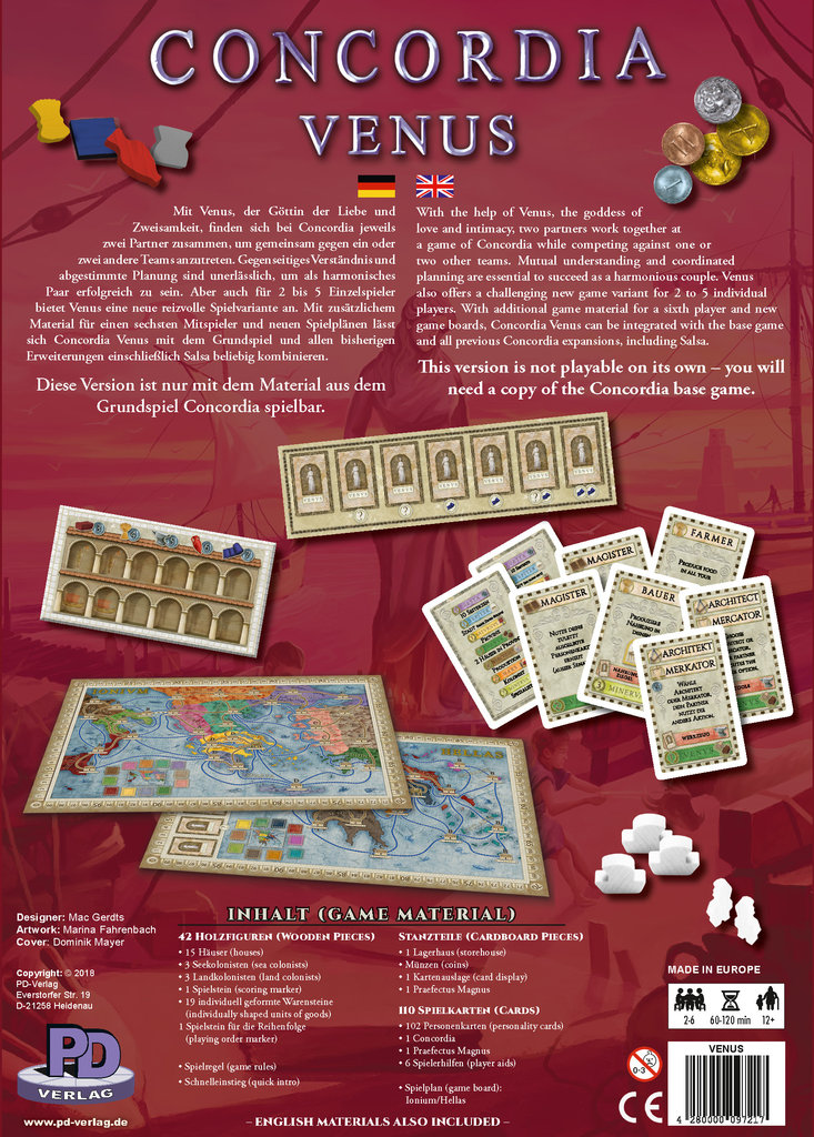 Concordia : Venus Expansion